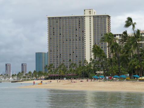 Fort De Russy Beach in Waikiki