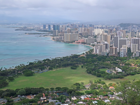 Kapiolani Park in Waikiki Hawaii